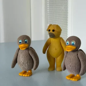 Bamse og Ælling figurer – legetøj & dekoration