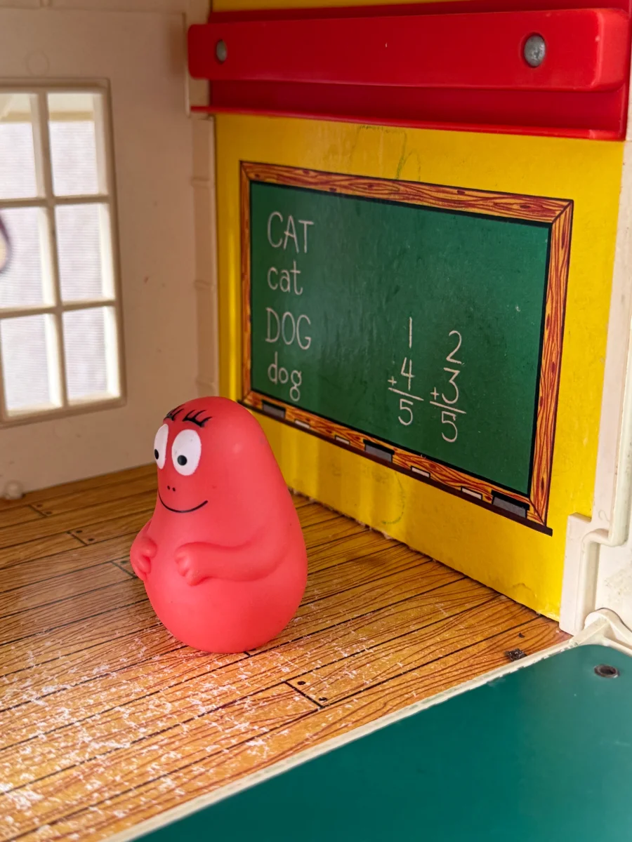 Original Fisher Price skole – legetøj & fantasileg - Billede 5